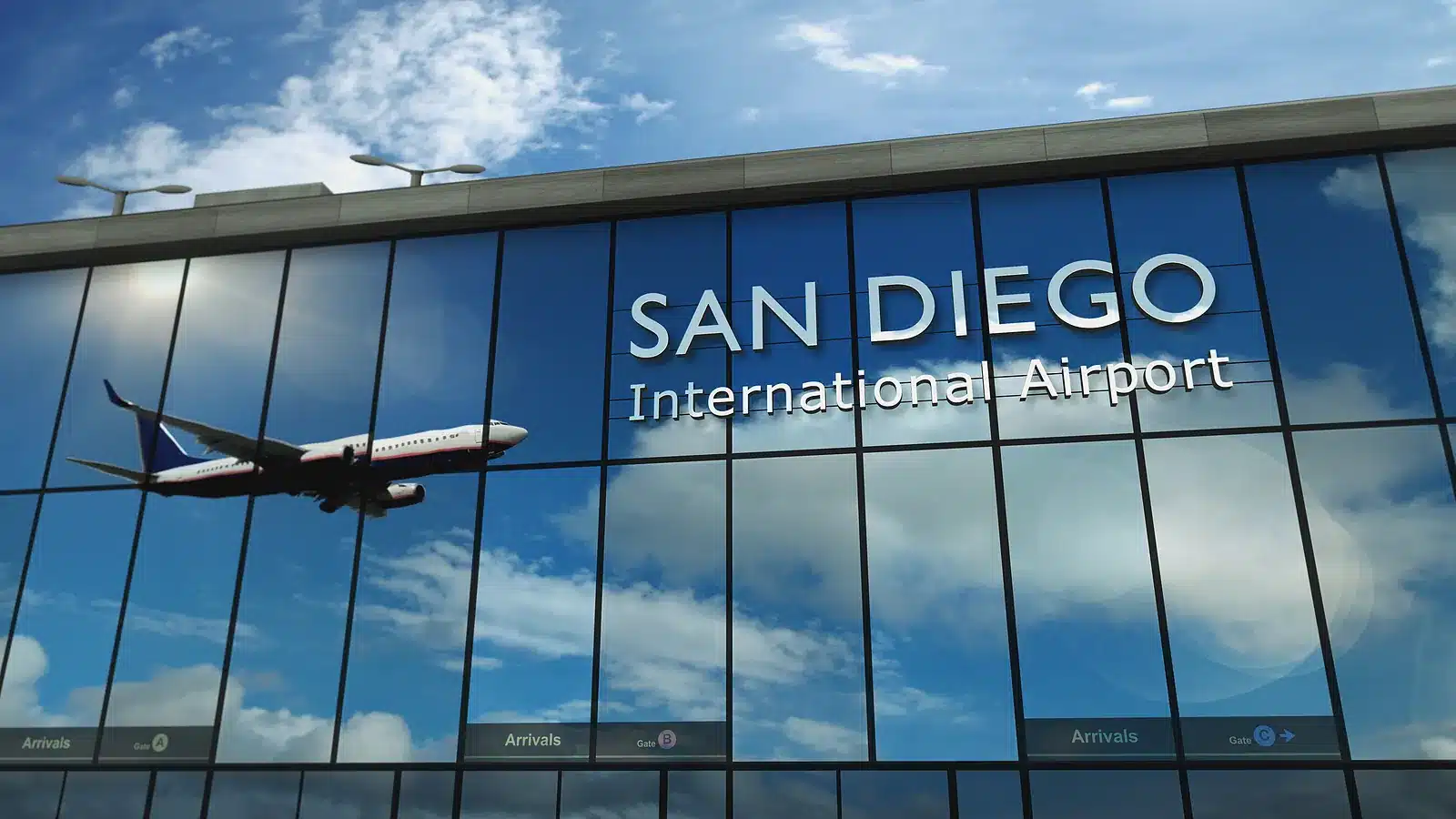 From san diego international airport to los algodones