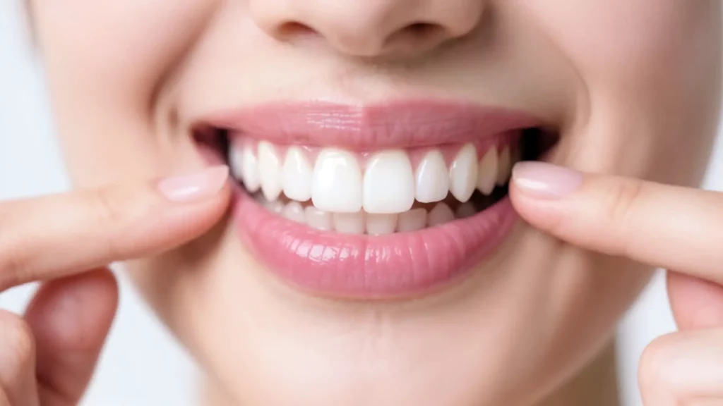 Does salive clean teeth
